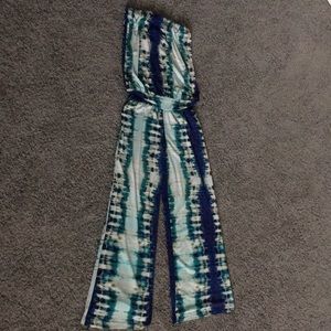 Gorgeous strapless romper